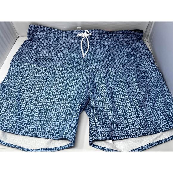 St. John's Bay Men's Swim Trunks NWT Waist Band and Drawstring size 4XLT - Picture 1 of 8
